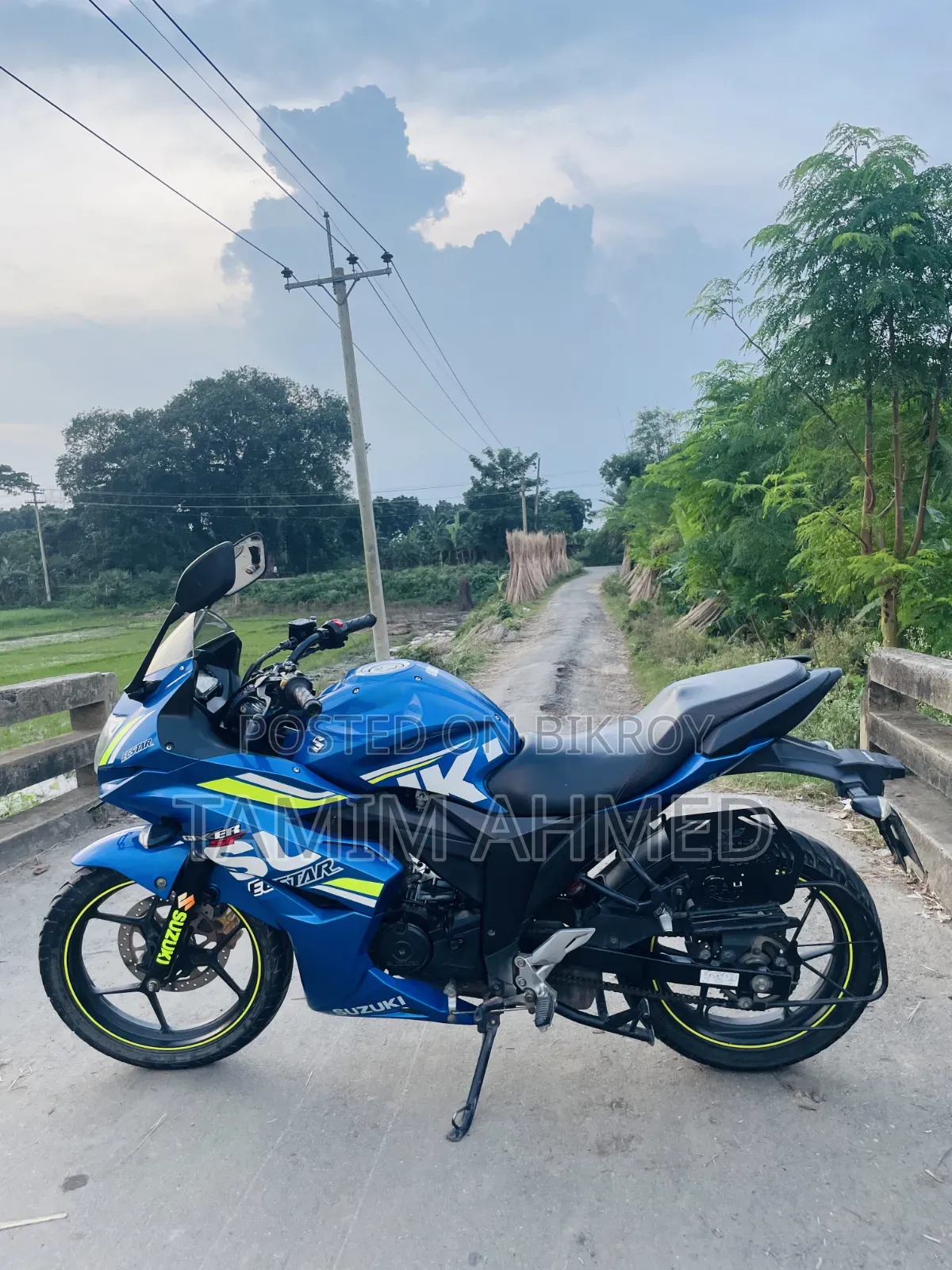 সুজুকি জিক্সার এসএফ ২০১৯ ব্লু