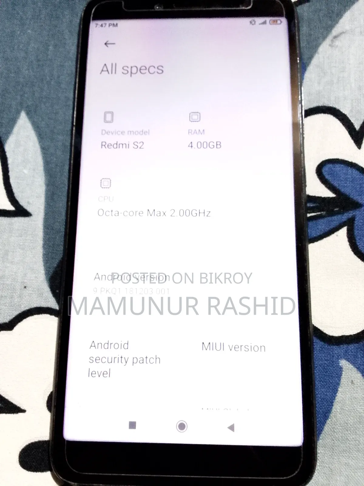 Xiaomi Redmi 4 GB Black
