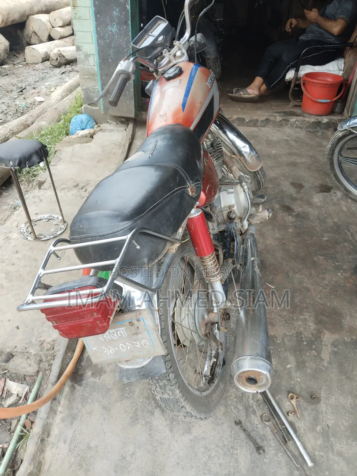 Honda CG110 2001 Red