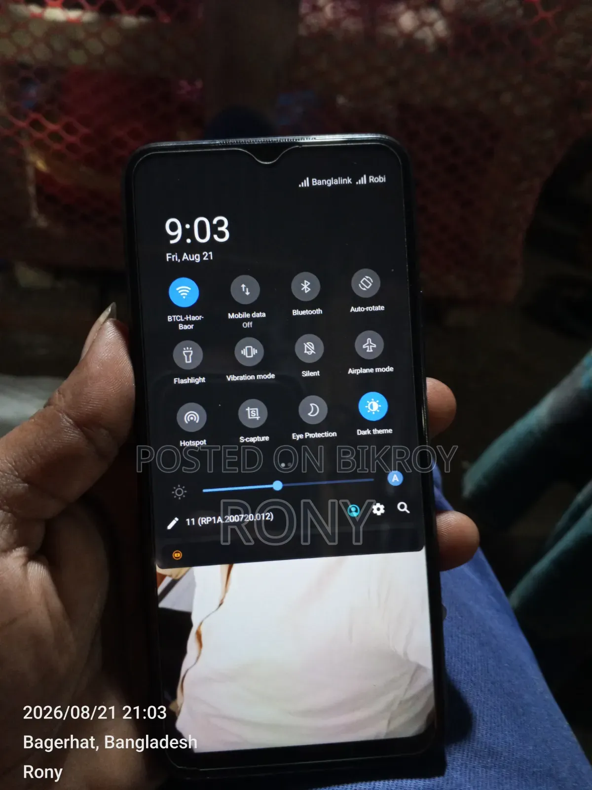 Vivo Y21 64 GB Blue