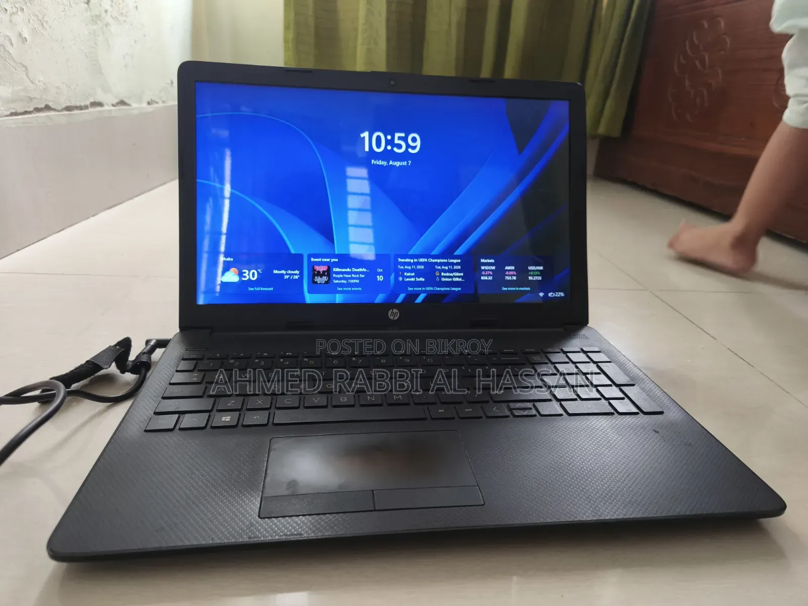 Laptop HP 15 4GB Intel Pentium HDD 500GB