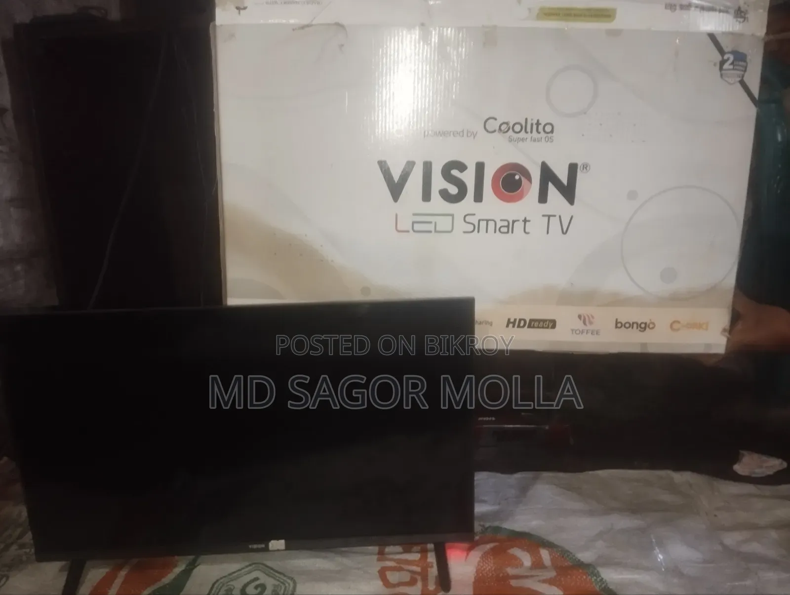 Vision 24" Smart Android LED Monitor (TV)