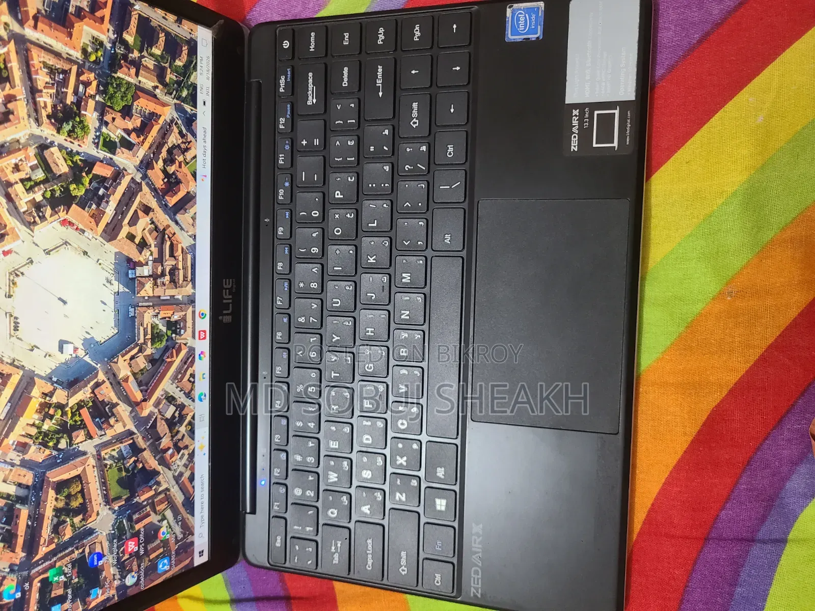 Laptop I-Life ZedAir 4GB Intel Celeron HDD+SSD 72GB