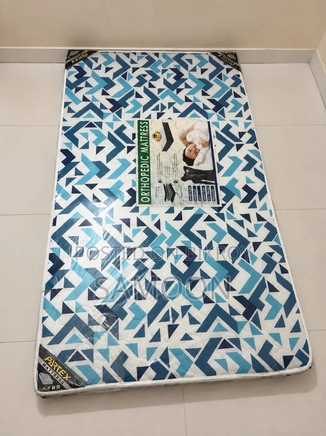 Orthopedic Mattress With Tosok and 2 Pillows Up for Sell. Location:I B