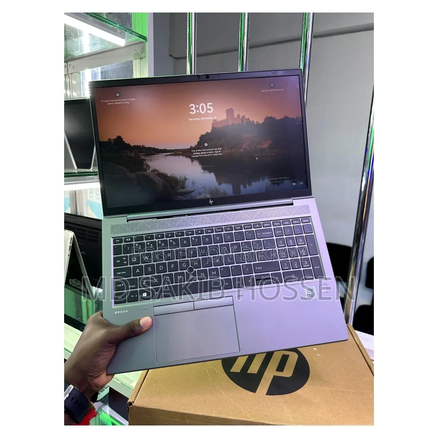 Laptop HP ZBook Firefly 15 G7 32GB Intel Core I7 SSD 512GB