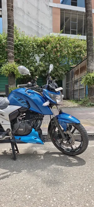 TVS Apache 160 4V 2019 Blue