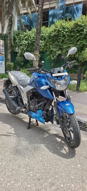 TVS Apache 160 4V 2019 Blue