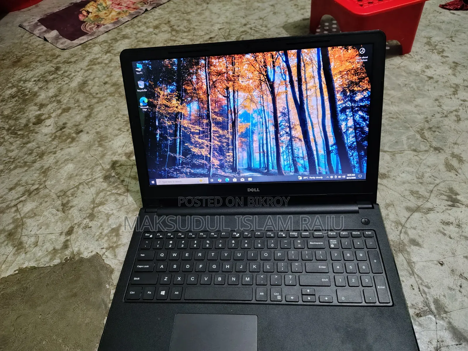 Laptop Dell Inspiron 15 4GB Intel Celeron SSD 128GB