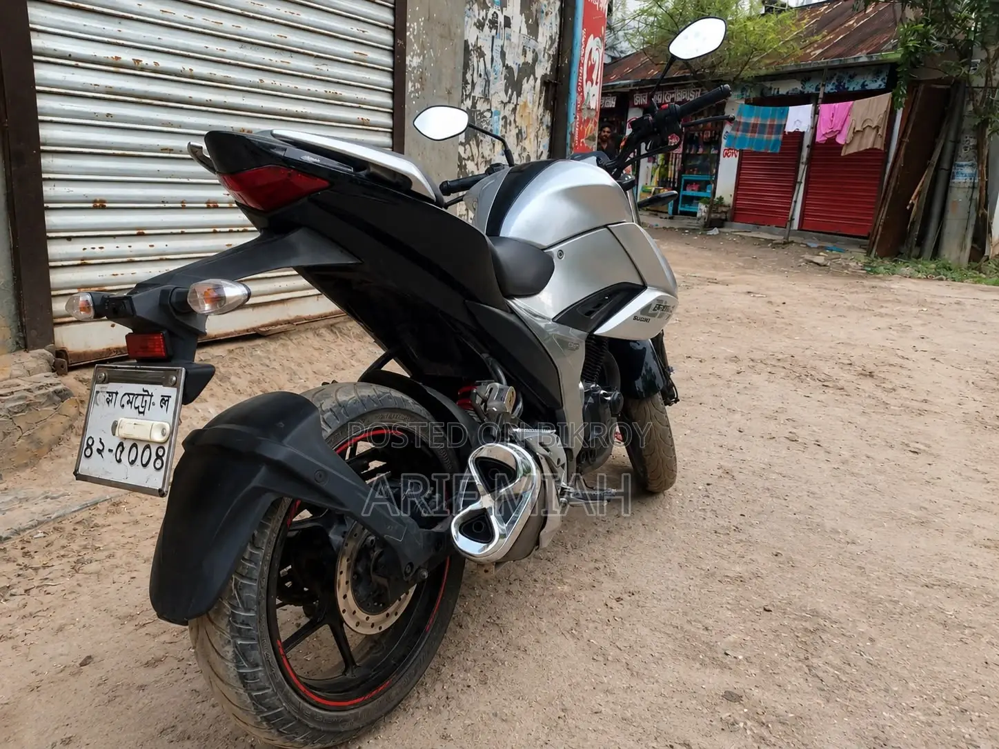 Suzuki Gixxer 2022 Silver