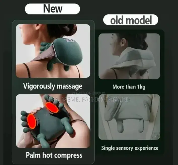 বায়োনিক হিটেড নেক ও ব্যাক ম্যাসাজার (Bionic Heated Massager)