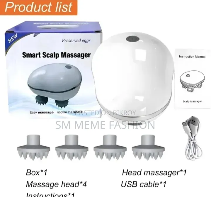 Smart Scalp and Body Massager