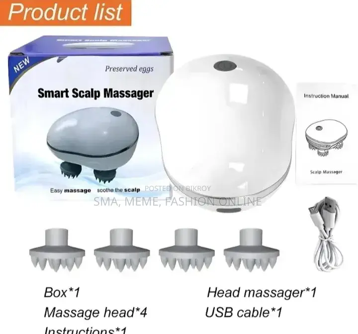 Smart Scalp and Body Massager (Smart Scalp Massager)