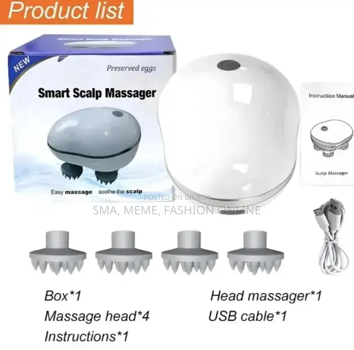Smart Scalp and Body Massager (Smart Scalp Massager)