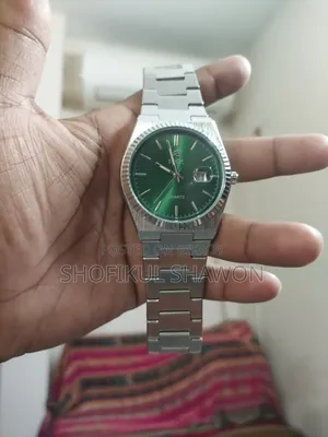 Rick Green Dial Wrist-Watch (Foreign Brand)