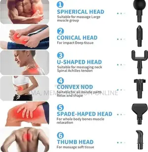 Powerful Handheld Body Massage Gun