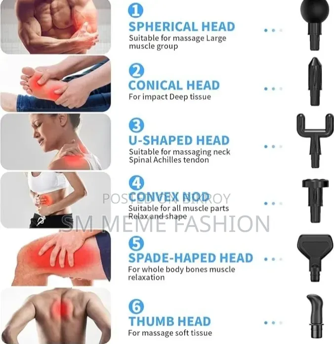Powerful Handheld Body Massage Gun
