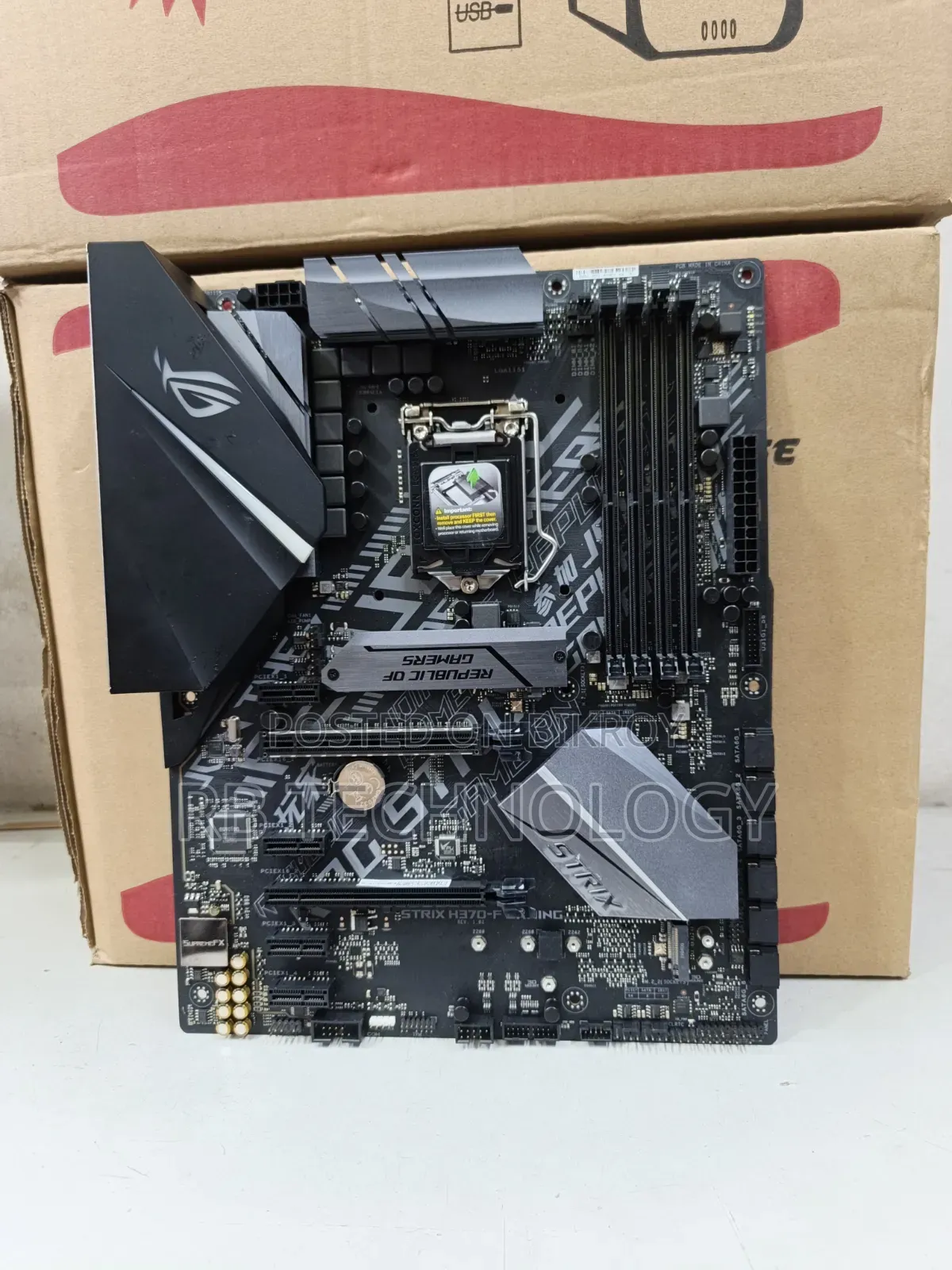 ASUS Strix H370-F Gaming Motherboard 8th 9th Gen