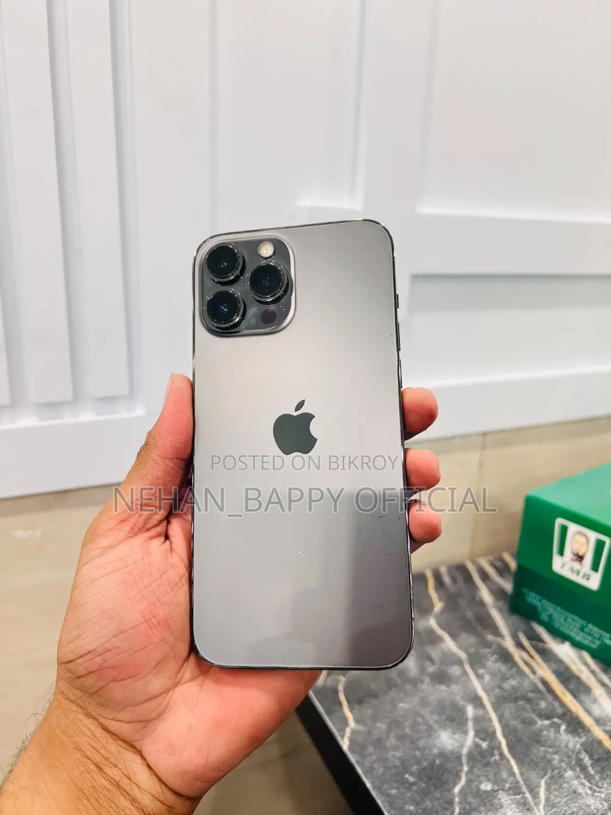 অ্যাপল আইফোন ১৩ প্রো ম্যাক্স ২৫৬ জিবি ব্ল্যাক