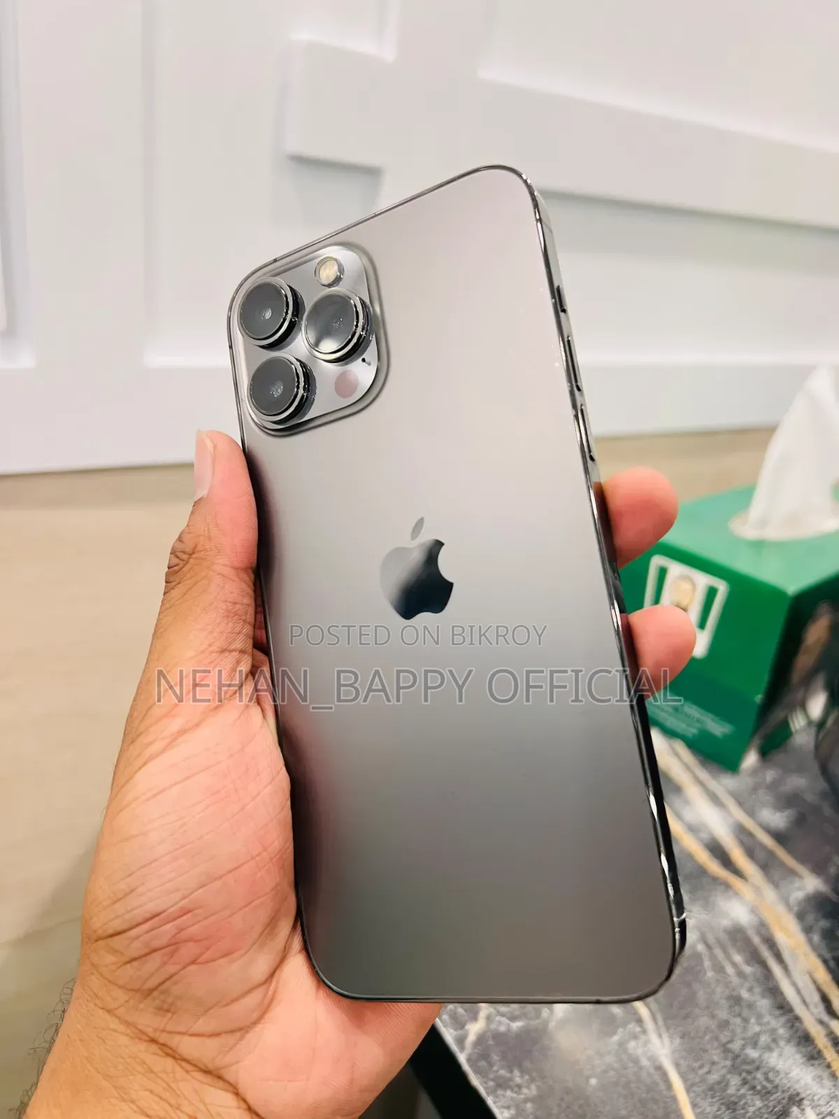 অ্যাপল আইফোন ১৩ প্রো ম্যাক্স ২৫৬ জিবি ব্ল্যাক