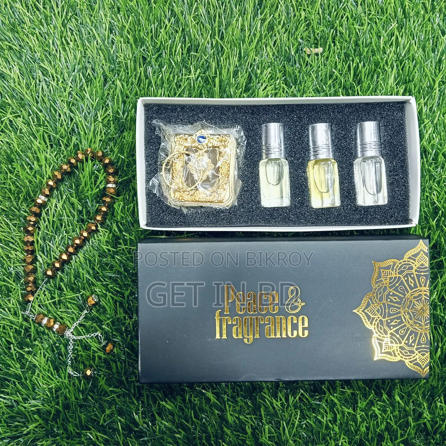 Premium Combo Attar, Tajbee Mini Quran Package