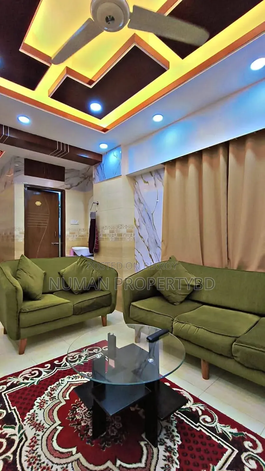 বসুন্ধরায় সাজানো ৩ বেডরুমের এপার্টমেন্ট ভাড়া