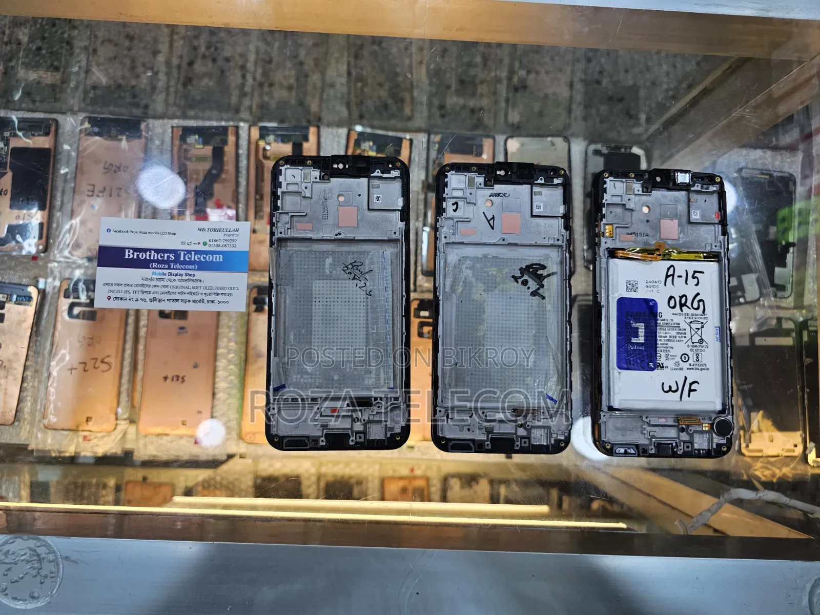 Samsung A15 Phone Original Super Amoled Display W/F