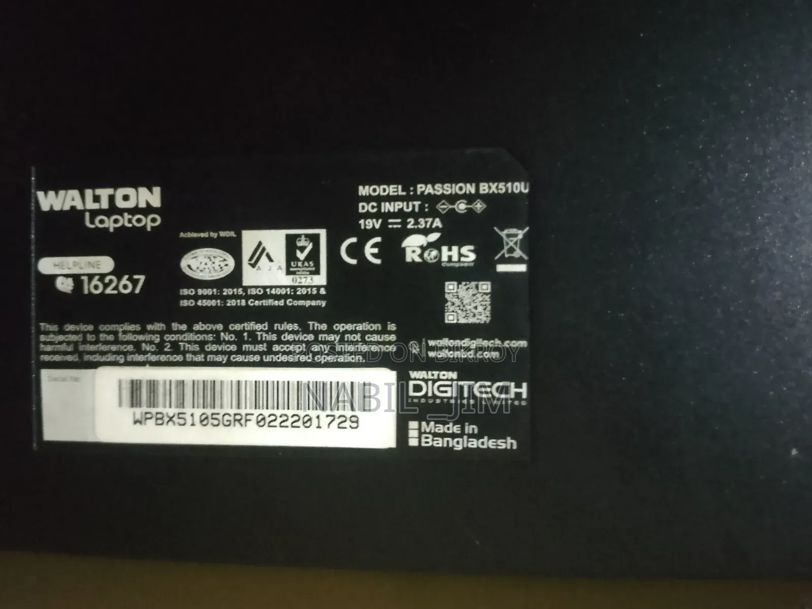 Laptop 8GB Intel Core i5 HDD+SSD 512GB