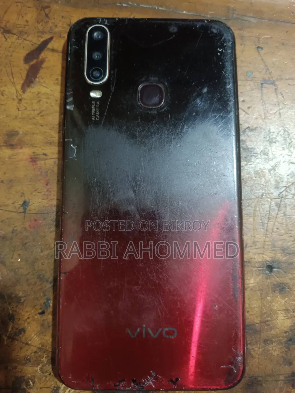 Vivo Y15 64 GB Red