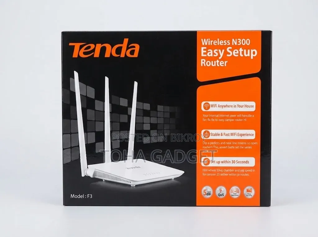 Tenda F3 Wireless Router