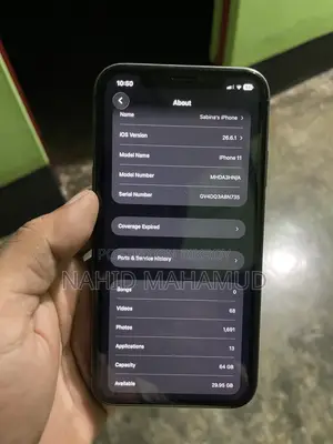 Apple iPhone 11 64 GB Black