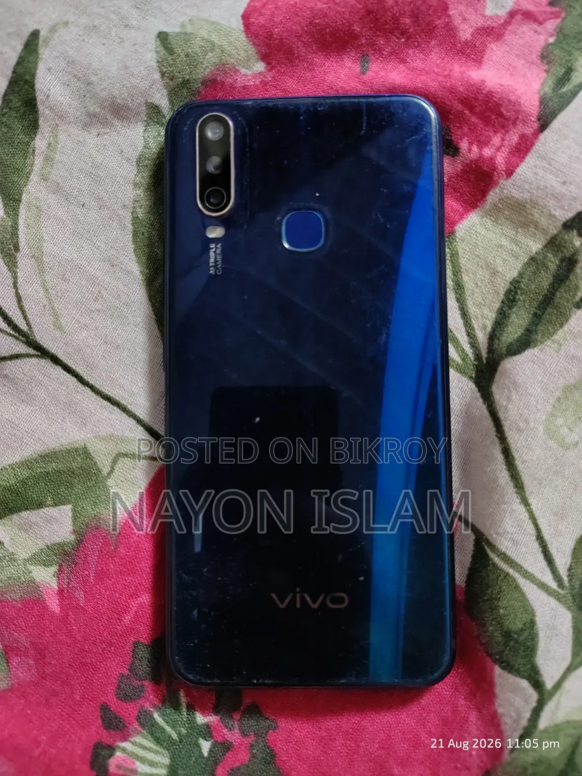 Vivo Y12 64 GB Blue