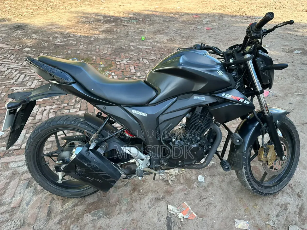 Suzuki Gixxer 2025 Black