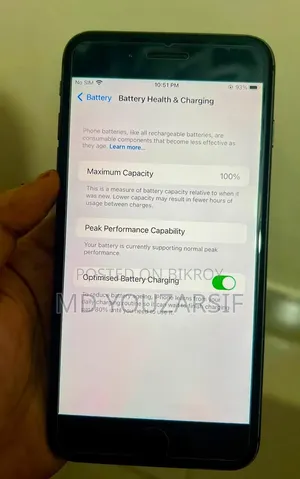 অ্যাপল আইফোন ৮ প্লাস ৬৪ জিবি ব্ল্যাক