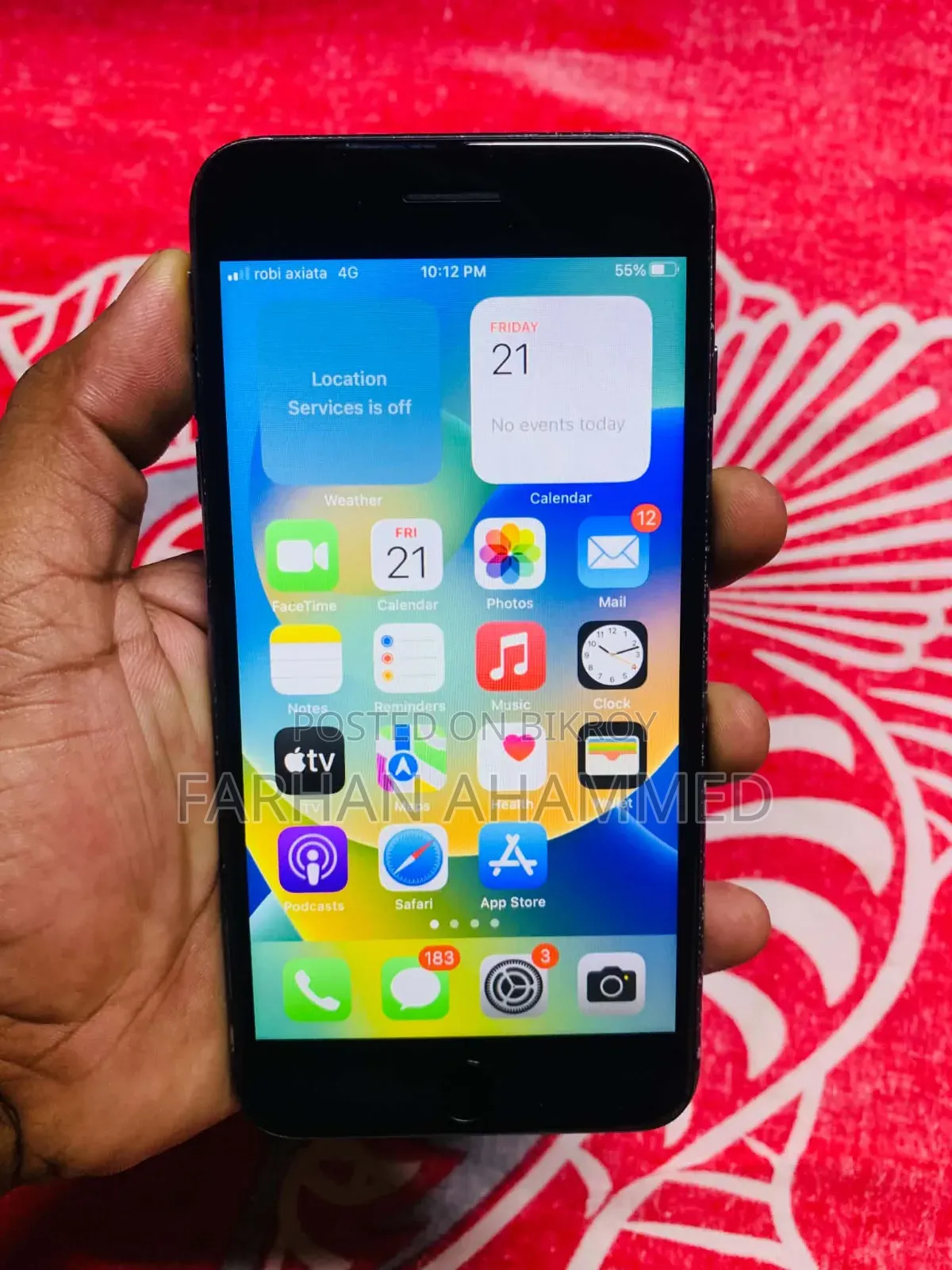 Apple iPhone 8 Plus 64 GB Black