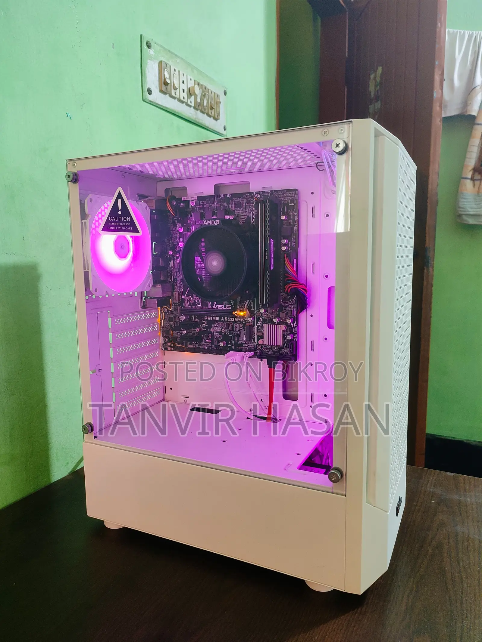 Desktop Computer MSI Gaming 27 6QE 8GB AMD Ryzen 5 SSD 128GB