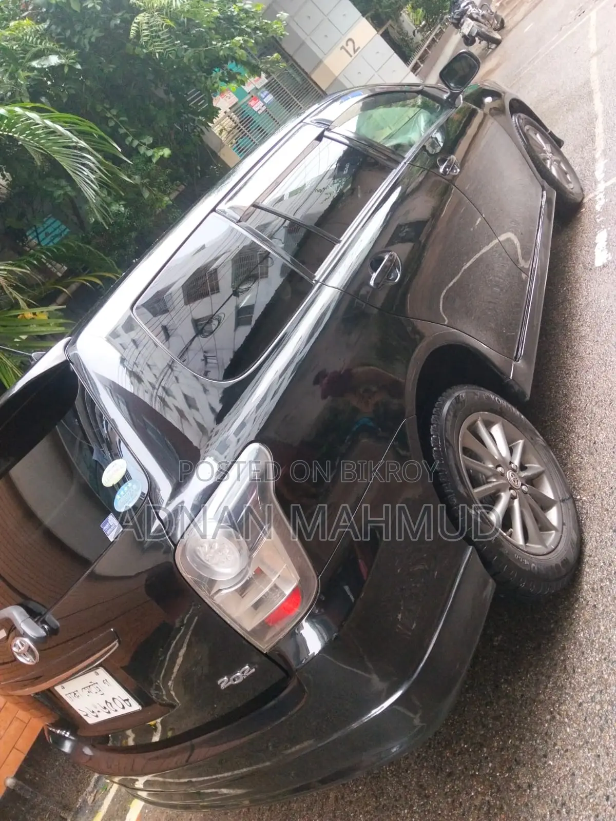 টয়োটা অ্যাক্সিও ১.৫ জি ফোর ডব্লিউডি ২০১১ ম্যাট ব্ল্যাক