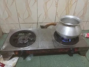 ডাবল বার্নার স্টেইনলেস স্টিল গ্যাস স্টোভ