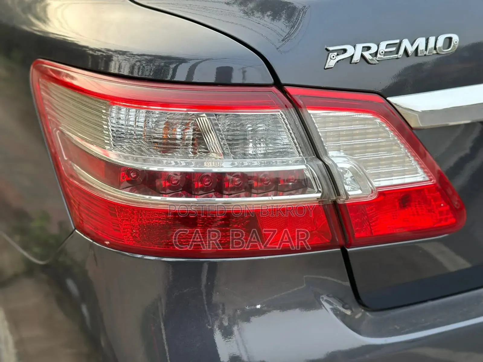 Toyota Premio 1.5 Front-Wheel Drive 2014 Gray