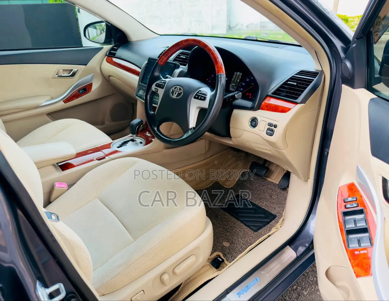Toyota Premio 1.5 Front-Wheel Drive 2014 Gray