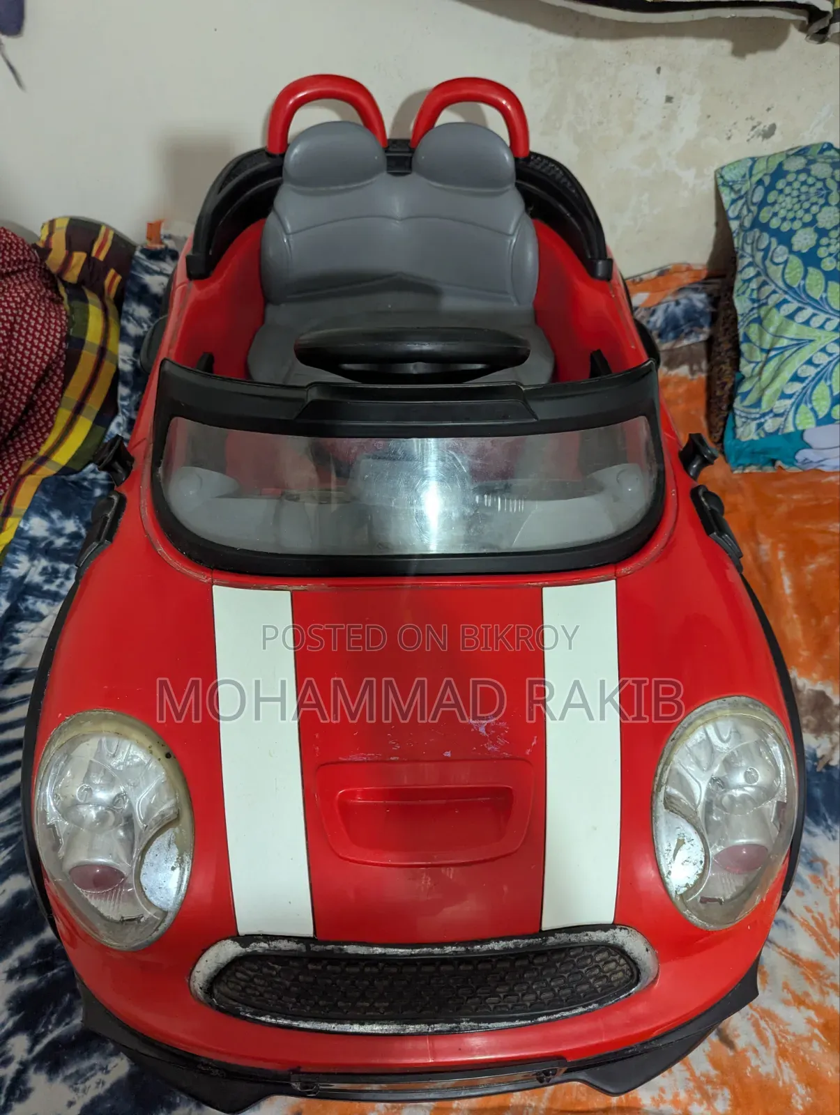 রাইড-অন মিনি কুপার টয় কার