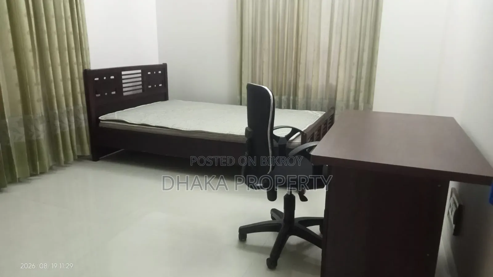 Furnished 3-Bedroom Apartment in Gulshan for Rent