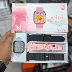 KW68 Mini Smartwatch Combo Set – স্টাইল ও প্রযুক্তির সেরা মিশ্রণ!