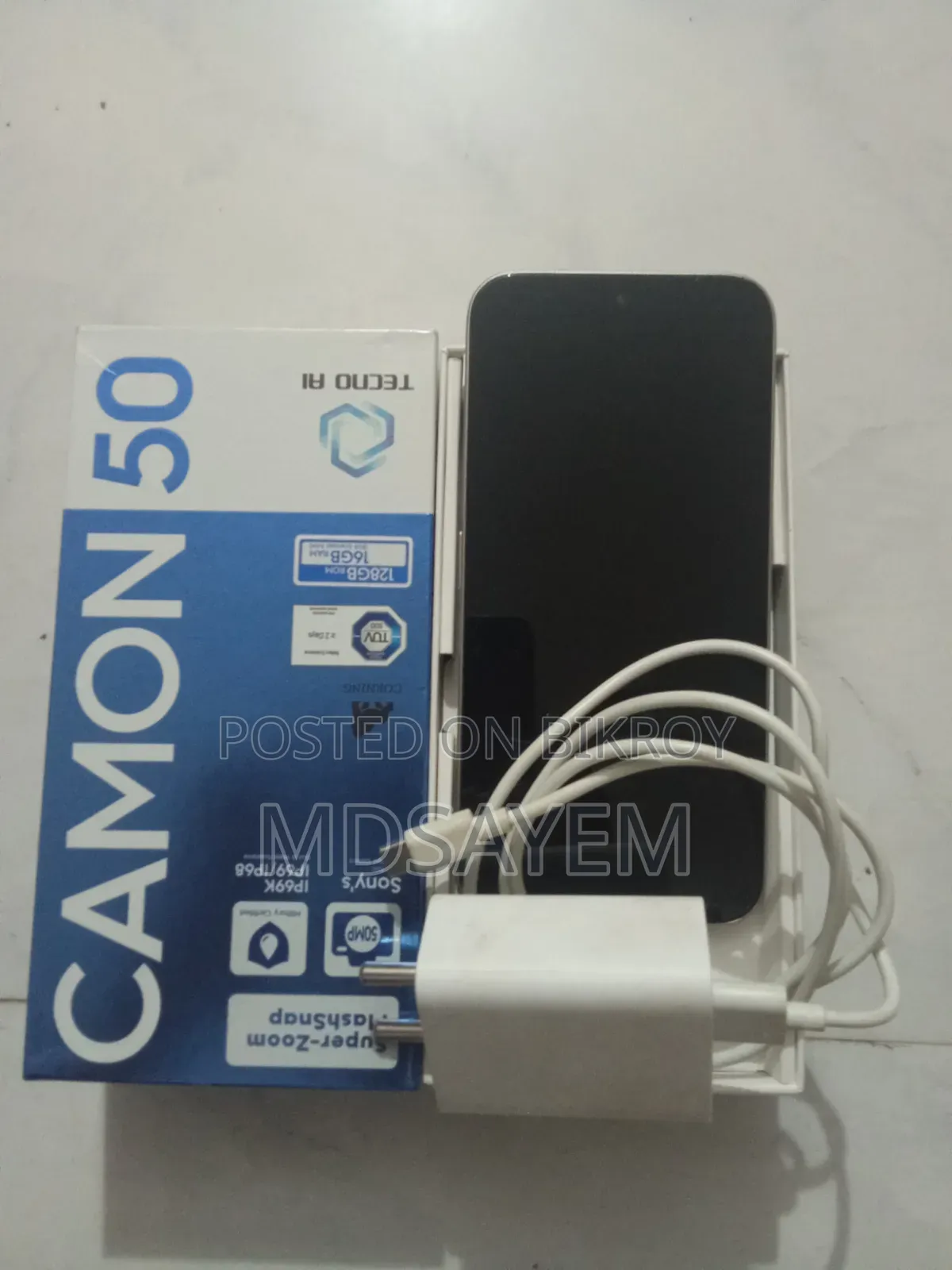 Tecno Camon 50 256 GB Silver