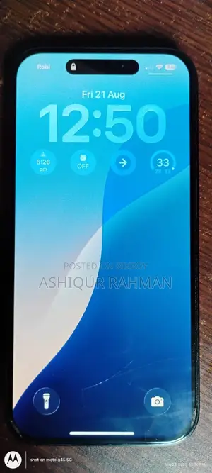 অ্যাপল আইফোন ১৫ ১২৮ জিবি ব্ল্যাক