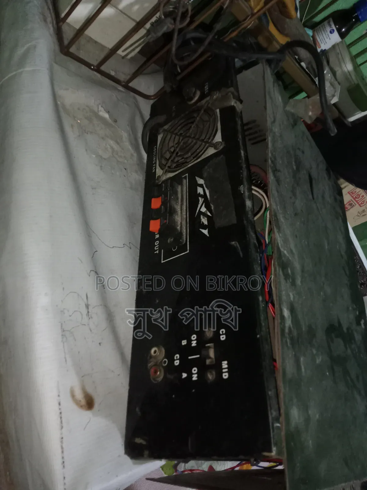 2টা ১২" ইসপিকার+ এমপ্লিফায়ার