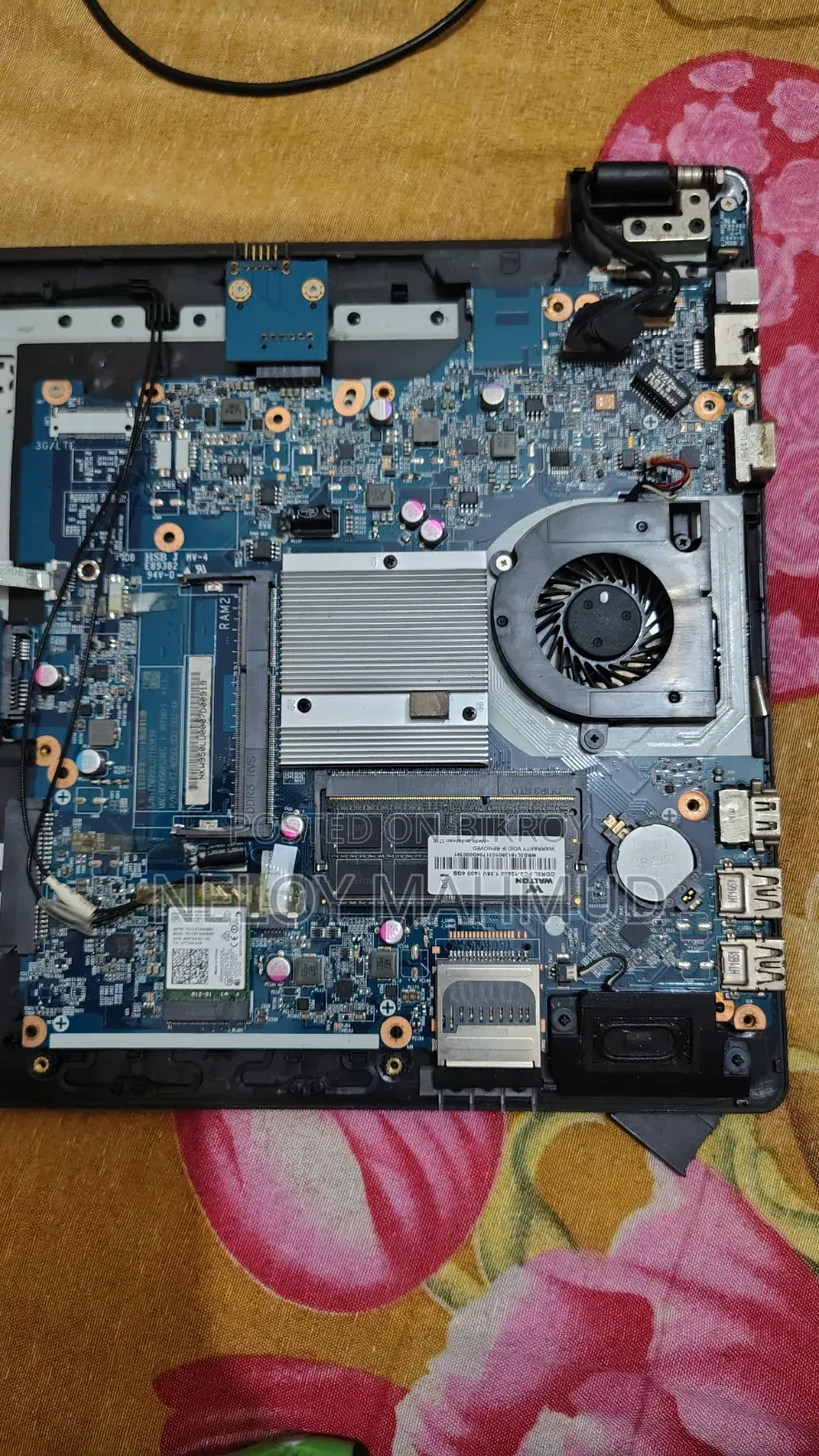 Laptop 4GB Intel Pentium SSD 500GB