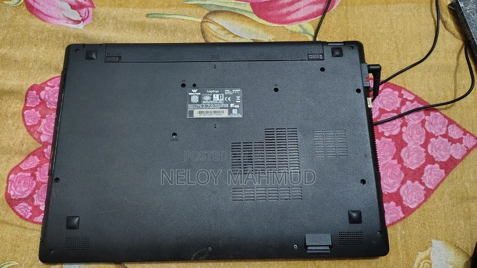 Laptop 4GB Intel Pentium SSD 500GB