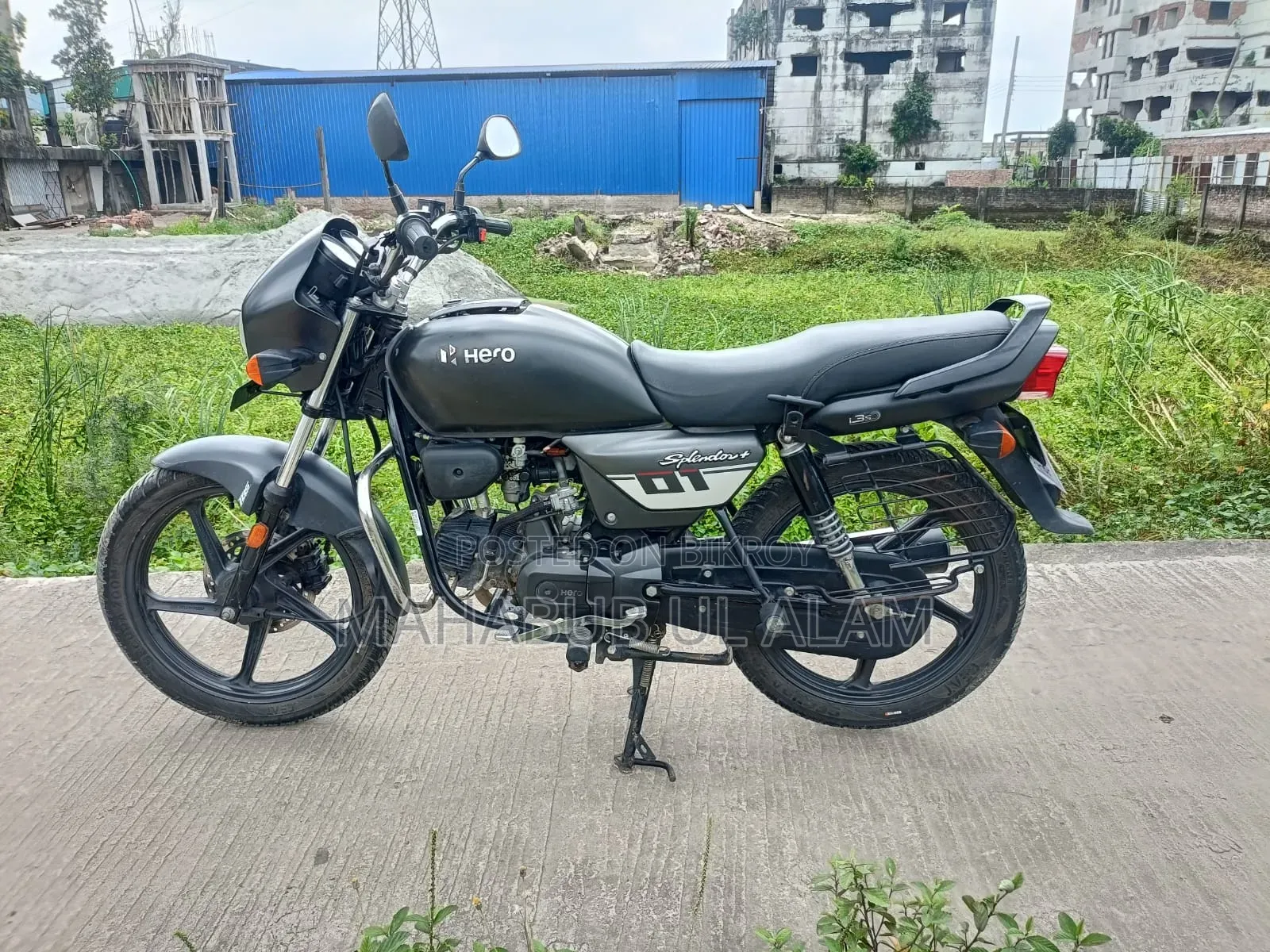 Hero Splendor iSmart 2025 Gray