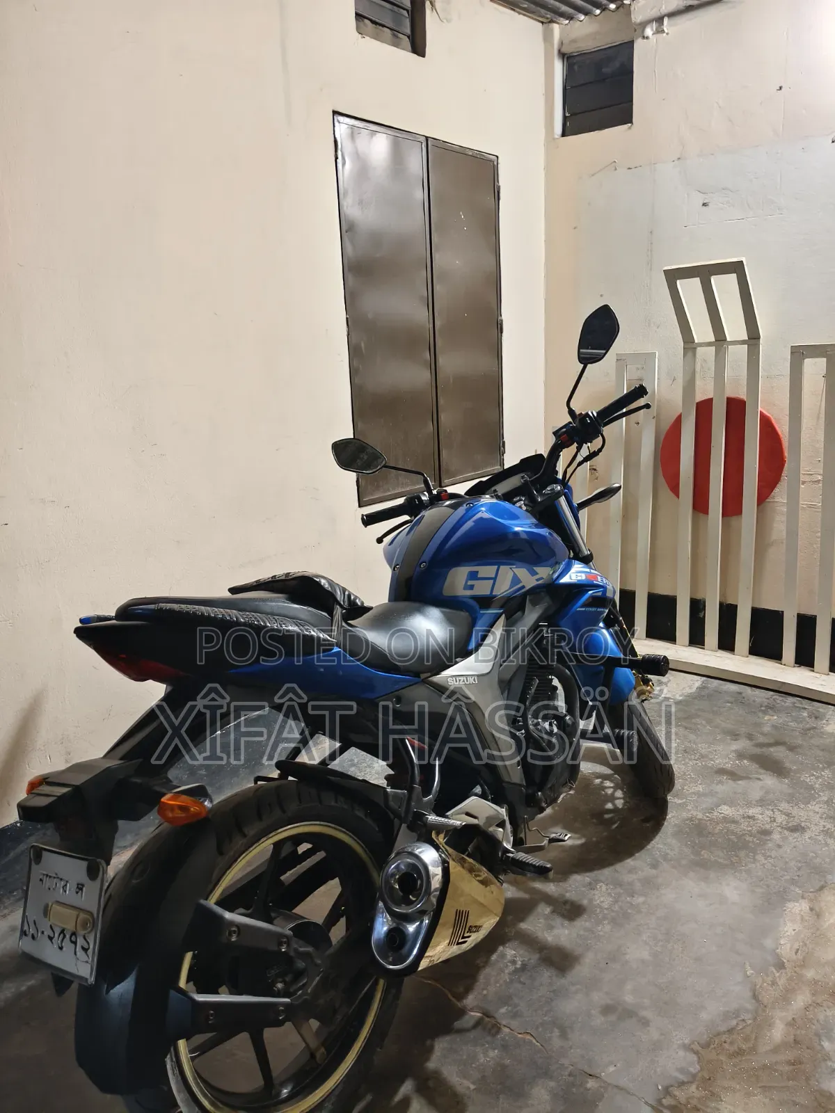 Suzuki Gixxer 2017 Blue