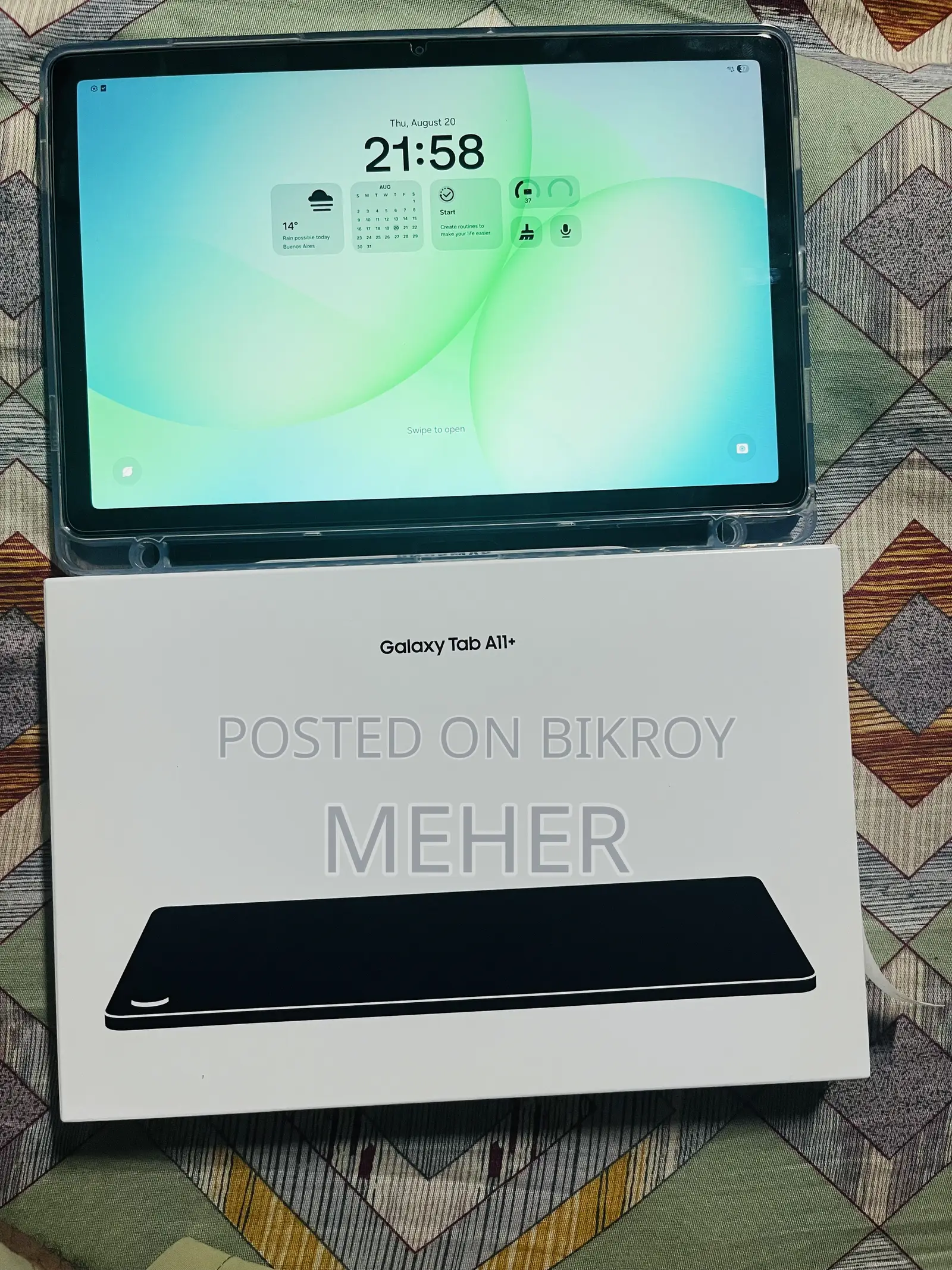 New Samsung Galaxy Tab A11+ 128 GB Gray